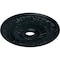 Ekena Millwork Swindon Ceiling Medallion (Fits Canopies up to 6 1/8"), 24"OD x 4"ID x 1 1/2"P, Night Shade CM24SWNSF - alternate 2